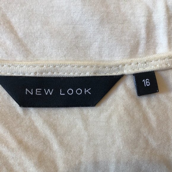 Textured off-white tank - Picture 3 of 4